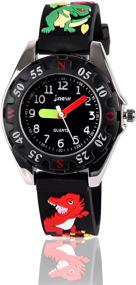 img 4 attached to 🎁 Boys' Kids Wristwatch - Gift for Ages 3-8, Perfect Birthday Present for Children - Boy Watch for Boys Age 3-10