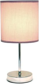 img 3 attached to 💜 Stylish and Modern Simple Designs LT2007-PRP Table Lamp in Elegant Purple Shade