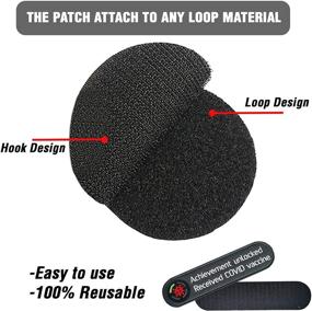 img 1 attached to 🎮 Covid Vaccinated Achievement Unlocked: Video Game Style Tactical Patch for Tactical Backpacks and Vests - Veteran Owned