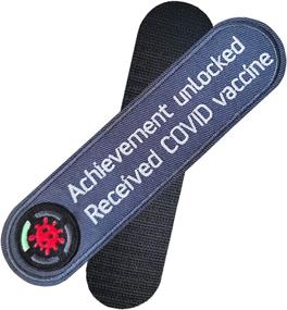 img 4 attached to 🎮 Covid Vaccinated Achievement Unlocked: Video Game Style Tactical Patch for Tactical Backpacks and Vests - Veteran Owned