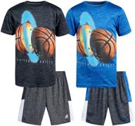 pro athlete matching performance basketball boys' clothing and clothing sets logo