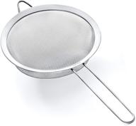 🍳 proto future 9.5″ fine mesh strainer - premium 304 stainless steel - large kitchen strainer: a must-have for efficient straining and filtering logo