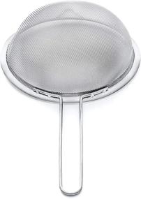 img 3 attached to 🍳 Proto Future 9.5″ Fine Mesh Strainer - Premium 304 Stainless Steel - Large Kitchen Strainer: A Must-Have for Efficient Straining and Filtering