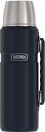 ☕️ matte blue 68 ounce thermos stainless king vacuum-insulated beverage bottle логотип