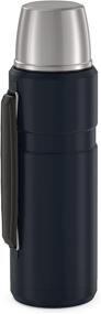 img 3 attached to ☕️ Matte Blue 68 Ounce THERMOS Stainless King Vacuum-Insulated Beverage Bottle