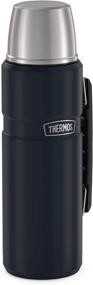 img 2 attached to ☕️ Matte Blue 68 Ounce THERMOS Stainless King Vacuum-Insulated Beverage Bottle