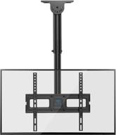 📺 perlesmith ceiling tv mount bracket - full motion hanging mount for 26-55 inch lcd led oled 4k tvs, flat screen displays - holds up to 99lbs - max vesa 400x400mm - pscm2 logo
