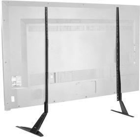 img 4 attached to 📺 VIVO STAND-TV01T: Extra Large Tabletop Stand for 27-85 inch LCD Flat Screens with VESA up to 1000x600mm - Premium Mount Base