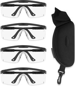 img 4 attached to 👓 Eyeglasses Protective Аdjustable Anti Scratch Protection: Ultimate Defense for Clear Vision