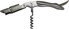 img 2 attached to 🍷 Wine Opener - Stainless Steel Sommelier's Corkscrew for Professionals, Wino Wine Key!