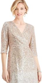 img 1 attached to Richards Womens Sequin Dress 5758