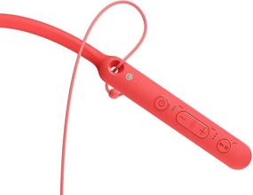 img 2 attached to Sony WI-C400 Wireless in-Ear Headphones - Red with Remarkable 30 Hours Battery Life