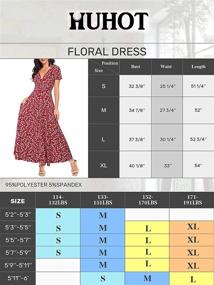 img 2 attached to HUHOT Dresses Summer Sundresses Pockets Women's Clothing for Dresses