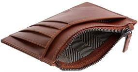 img 1 attached to 👜 Premium Antica Toscana Leather Men's Accessories: Credit Business Wallets, Card Cases & Money Organizers