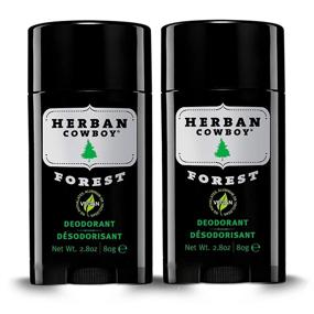 img 1 attached to Refreshing Forest Deodorant for Men - Certified Vegan, 2 Pack