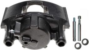 img 2 attached to ACDelco Professional 18FR745 Восстановленная сборка переднего суппорта тормозного диска готовая к трению для пассажирской стороны без покрытия