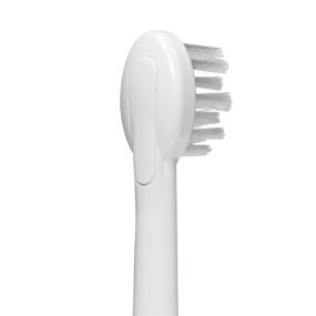img 2 attached to 🪥 Waterpik Sonic-Fusion Flossing Toothbrush Replacement Brush Heads - Compact, 2 Count White (SFRB-2EW)