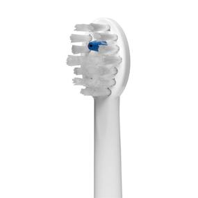 img 3 attached to 🪥 Waterpik Sonic-Fusion Flossing Toothbrush Replacement Brush Heads - Compact, 2 Count White (SFRB-2EW)