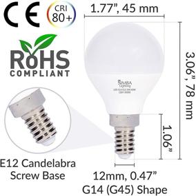 img 3 attached to Simba Lighting Candelabra Replacement Non Dimmable