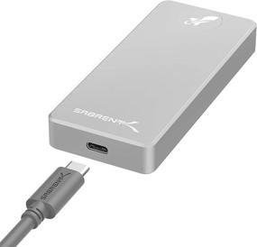 img 4 attached to 💨 The Ultimate Speed and Durability: Sabrent Rocket Pro 1TB USB 3.1 External Aluminum SSD (SB-1TB-PRO)