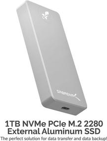 img 3 attached to 💨 The Ultimate Speed and Durability: Sabrent Rocket Pro 1TB USB 3.1 External Aluminum SSD (SB-1TB-PRO)