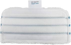 img 2 attached to 🧽 Ugardo 5 Pack Washable Pads Replacement for Black + Decker Steam Mop - Compatible with 1600 Series & HSMC Models