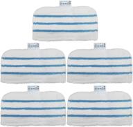 🧽 ugardo 5 pack washable pads replacement for black + decker steam mop - compatible with 1600 series & hsmc models logo