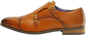 img 3 attached to Bruno Marc HUTCHINGSON_2 Camel Oxford Men's Shoes for Loafers & Slip-Ons