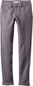 img 2 attached to 👖 YMI Big Girls' Moleton Colored Skinny: Stylish Skinny Pants with Vibrant Hues