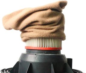 img 3 attached to 🔒 Reusable Brown Dust Stopper for DSIGO Shop Vac - Vacuum Filter Retainer Cover