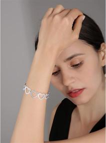 img 2 attached to Girls' Jewelry: Jertom Stainless Bracelet with Rhinestone Clasp - Enhanced SEO