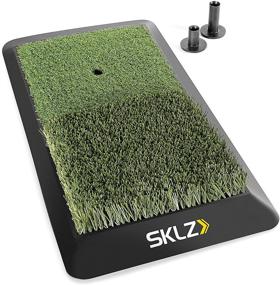 img 3 attached to 🏌️ Green Golf Hitting Mat - SKLZ Launch Pad for Improved Performance