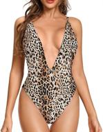 👙 dixperfect women's bathing swimsuit monokini: trendy and flattering women's clothing logo