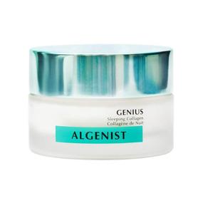 img 4 attached to 🌙 Algenist Genius Collagen Sleeping Cream - Vegan Night Cream with Ceramides for Smooth, Glowing Skin - Non-Comedogenic &amp; Hypoallergenic Skincare