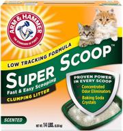 arm hammer super litter packaging logo