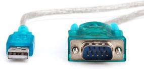 img 1 attached to 🔌 HDE Кабель USB с последовательным интерфейсом и последовательным адаптером кабеля RJ45 для консоли Cisco Routers: мощное решение для подключения