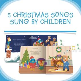 img 2 attached to 🎁 The Ultimate Interactive Christmas Songs Book for Babies: Musical Delight for Toddlers | Best Board Book for 1 Year Olds - Christmas Gift for Girls & Boys!