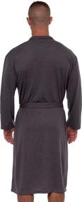 img 2 attached to 👘 Ross Michaels Men's Lightweight Robe for Comfort and Style