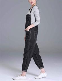 img 2 attached to Soojun Womens Casual Overalls Medium Women's Clothing for Jumpsuits, Rompers & Overalls