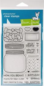 img 1 attached to 🌱 Discover the Fun: Lawn Fawn Clear Stamps - How You Bean? (LF1325)