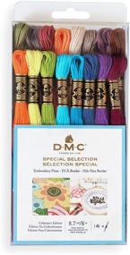 img 1 attached to 🌈 Discover New Floss Colors with DMC F25CM16 Embroidery Floss Pack- 16/pkg