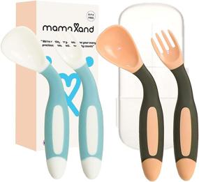 img 2 attached to 🍴 Toddler Training Utensils - MAMALAND's Convenient Home Store for Kids