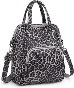 img 4 attached to UTO Backpack Convertible Rucksack Crossbody Women's Handbags & Wallets