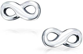 img 2 attached to Polished Infinity Symbol Figure Cufflinks