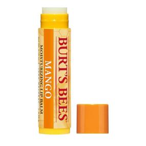 img 4 attached to 💋 12 Tubes of Burt's Bees Mango Beeswax & Fruit Extracts Lip Balm - 100% Natural Moisturizing Formula