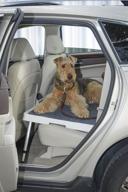 🐾 petdek - enhanced rear seat shelf for pets with non-slip carpet logo