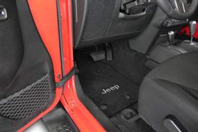 img 2 attached to Premium All Weather Lloyd's Carpet Floor Mats for Jeep Wrangler - Custom Fit for 2014-2018 2 Door Model Only