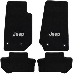 img 3 attached to Premium All Weather Lloyd's Carpet Floor Mats for Jeep Wrangler - Custom Fit for 2014-2018 2 Door Model Only