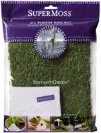 🌿 supermoss instantgreen moss mat: convenient peel n stick 18inx16in solution logo