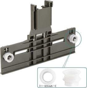 img 2 attached to 🔧 Premium Replacement Dishwasher Parts for Whirlpool Kenmore - W10350376 Top Rack Adjuster, W10195840 Positioner, W10195839 Clip (Pack of 2)